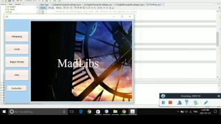 Java Game MadLibs