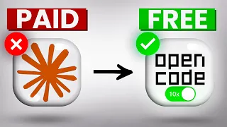 STOP Paying For Claude Code - Use This FREE Coding Agent Instead Opencode