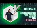 Vim Git Plugin restore files tutorial with ZSH