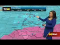 Tracking heavy snow sleet and dangerously cold temperatures