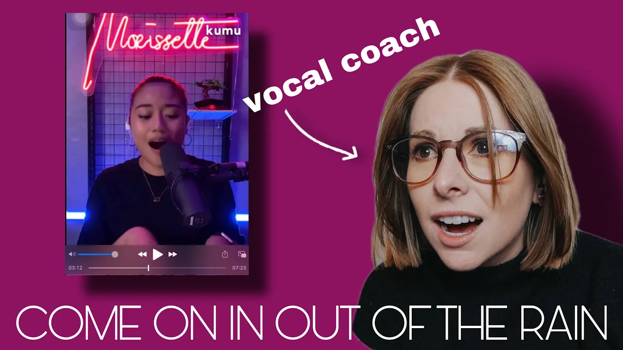 Danielle Marie Sings reacts to Morissette Amon-Come on in out of the rain