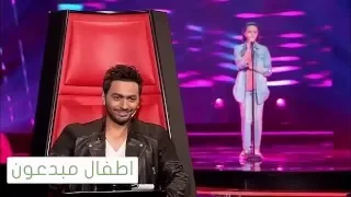 زينب حسن عيون القلب مرحلة الصوت وبس MBCTheVoiceKids 