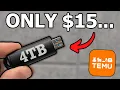 The BIGGEST Scam on TEMU 4TB Flash Drives