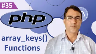 PHP array - keys function PHP tutorial for beginners lesson
