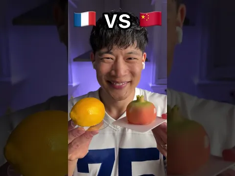 Lemon Mousse Cheesecake 🇫🇷 vs Pomegranate Jelly 🇨🇳. Which country you choosing?