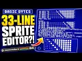 This Shouldn t Work A C64 BASIC Sprite Editor in 33 Lines