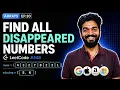 448 1 Find all numbers disappeared in an array Theory Arrays Playlist Leetcode