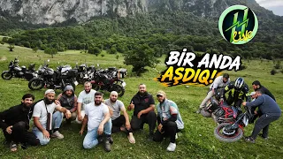 Dağ Yolunda Motodan Aşdıq | İlk Moto Qrup Səfərimiz