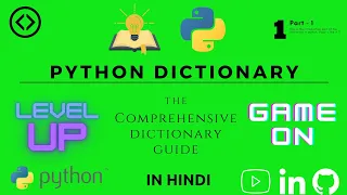 Dictionary in Python Part - 1 Python Tutorial for Beginners in Hindi