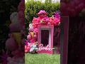 Barbie World Bday Setup