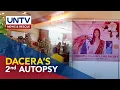 NBI extracts samples for urinalysis from Dacera s remains in 2nd autopsy