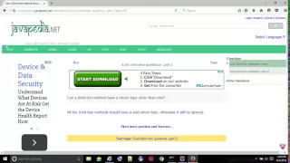 Can a JUnit test method have a return type other than void - javapedia net