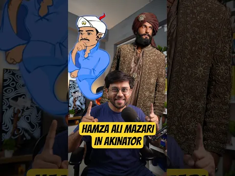 Can Akinator Guess Hamza Ali Mazari?