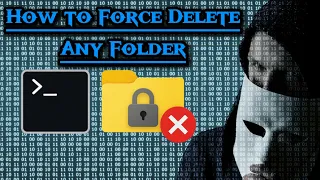 How To Force Delete Any Folder Using CMD Windows 10 11 Fix Access Denied Permission Errors 