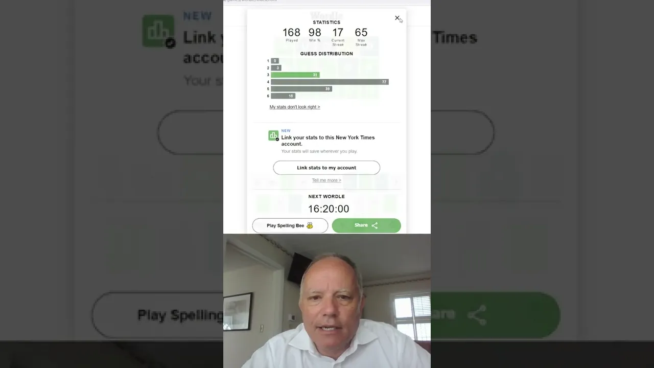 Wordle in a Minute - 6th August 2022
