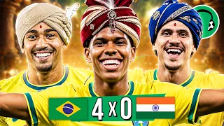 ♫ 4x0 - BRASIL GOLEIA A ÍNDIA - CAMINHO DAS ÍNDIAS! | Paródia Beedi Jalaile