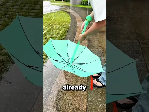 Dad’s Umbrella Has a Secret! ☂️😱 #shorts