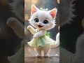 Vaadi Vaadi Kaatu Nattaa💃🏻Cutest Dance ever🥰😻#shorts #shortsfeed #kitty #dance #vaadivaadi #cute