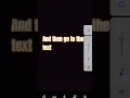 how to change your text in your youtube shorts