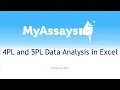 4PL and 5PL Data Analysis in Excel now even easier with dynamic array