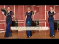 ZAPAKA Women 1920s Dress Royal Blue Sequin Long Great Gatsby Dress ZAPAKA