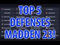 WILL THESE BE THE BEST DEFENSES IN MADDEN 23 ULTIMATE TEAM TOP 5 DEFENSE PREDICTIONS MADDEN 23