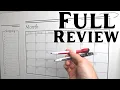 Magnetic Dry Erase Calendar Set with Markers FULL REVIEW