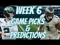 NFL Week 6 Predictions and Picks ESPN Pick em Week 6