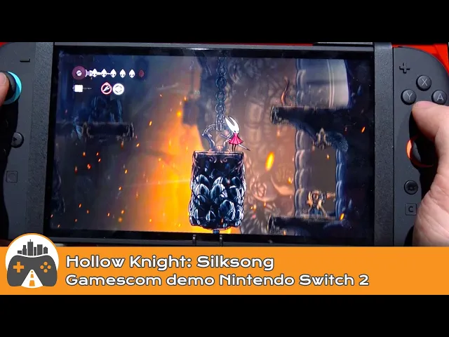 [Hollow Knight: Silksong] Nintendo Switch 2 handheld demo - Gamescom 2025