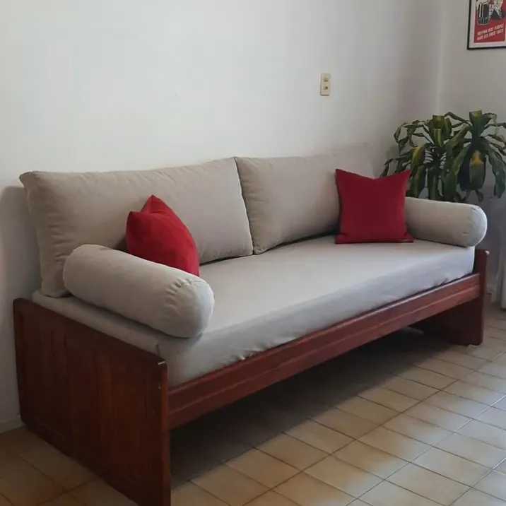 Daybed Set Sewing Pattern, Turn Your Bed Into a Couch, Back & Bolster Cushion, Fitted Mattress, DIY