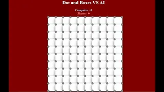 Dot and Boxes VS AI Using jQuery