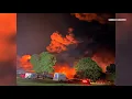 Fairfield County mattress plant a total loss after fire repeatedly reignites
