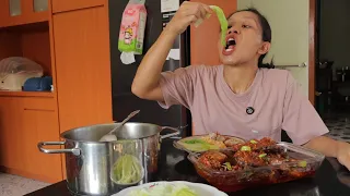Olahan ikan tongkol !! Menu ternikmat hari ini