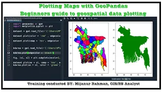 Plotting Maps with GeoPandas Beginners guide to geospatial data plotting