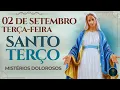 Download Lagu TERÇO DE HOJE - 02/09/2025 - TERÇA-FEIRA: MISTÉRIOS DOLOROSOS - 18 HORAS