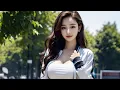 Lagu [4K lookbook] Outfit Of The Day | 도시를 가르는 강렬한 에너지! 스포츠웨어 집업 \u0026 숏팬츠 OOTD ⚡🏃‍♀️