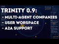 Trinity 0 9 Multi-Agent Org Structures Workspace Shared Skills A2A and more