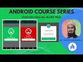 Create Custom Alert Dialog Box in Android Studio using Java Android Studio Global IT Services