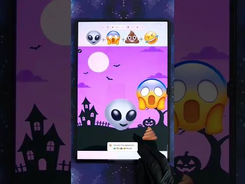 👽😱💩🤣 emoji mixing #digitalart #emojichallenge #funny #shorts