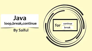 Nested Loop Break Continue Practice Problem Java Bangla Tutorial