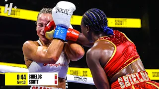 Claressa Shields vs Kaye Scott - FULL FIGHT HIGHLIGHTS