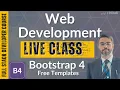Web Development Live Online Class - Bootstrap and Free templates