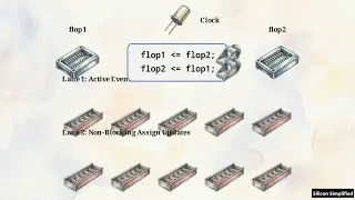 Blocking and Non blocking Assignments in Verilog Part 5