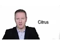 Citrus - Meaning Pronunciation Word Wor l d