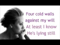 Adele - If It Hadn't Been For Love lyrics