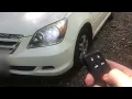 2007 Honda Odyssey EX-L Alarm