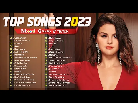 Download MP3 Selena Gomez, Miley Cyrus, The Weeknd, Dua Lipa, Maroon 5, Adele - Billboard top 100 this week