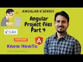 Angular 8 Tutorial - 4 Angular Project Structure
