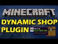 Changing economy in Minecraft with Dynamic Shop GUI Plugin