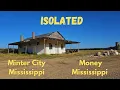 No Local Government Unincorporated Minter City and Money Mississippi